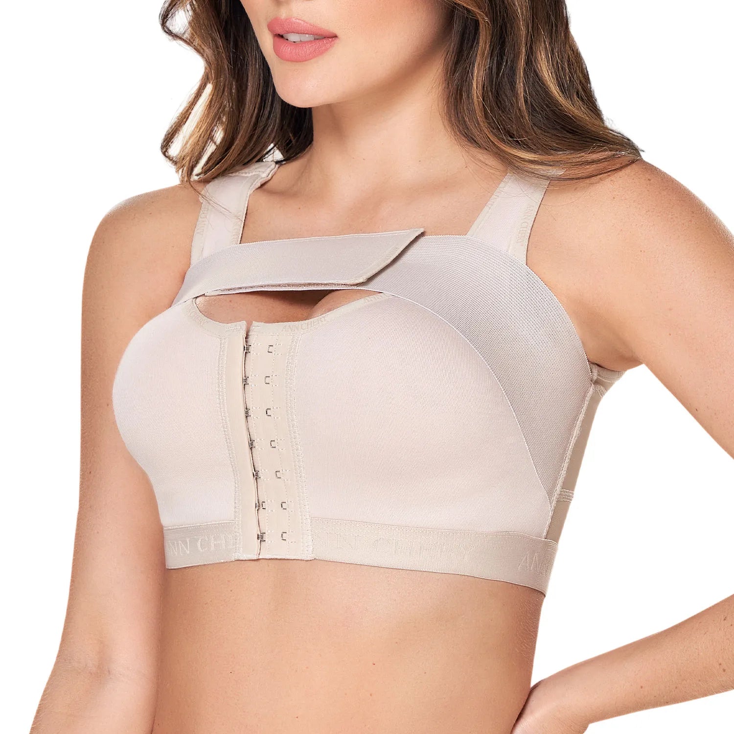 Brasier con banda estabilizadora y soporte post operatorio – Ann Chery 3007