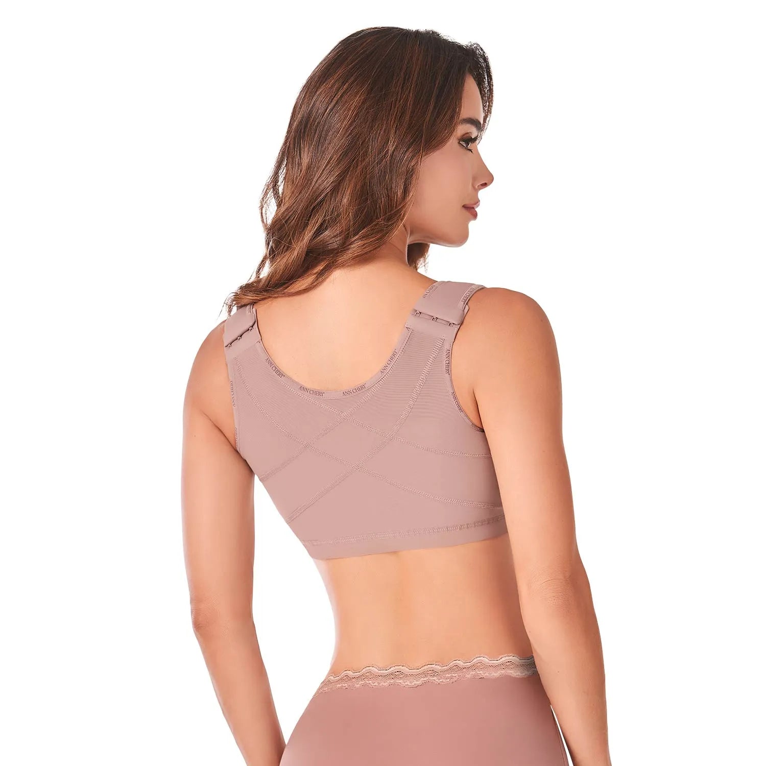 Brasier post operatorio con soporte y ajuste cómodo – Ann Chery 5150
