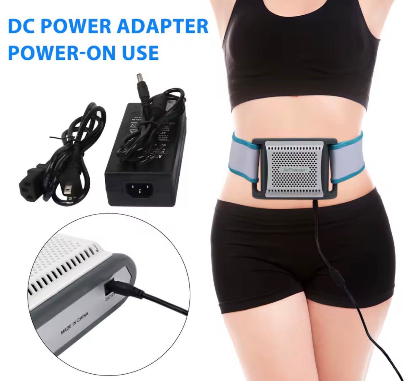 Máquina de crioterapia anticelulítica para perder grasa, compresa fría, eliminador de grasa