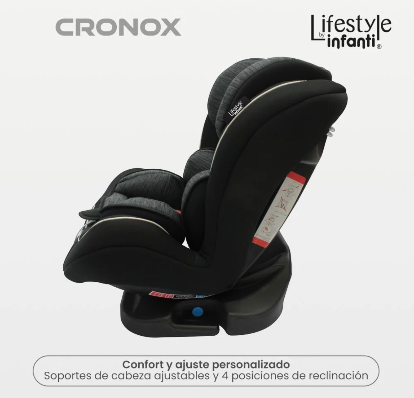 Autoasiento Con Base Grupo 0, 1, 2 y 3 Anclaje Universal