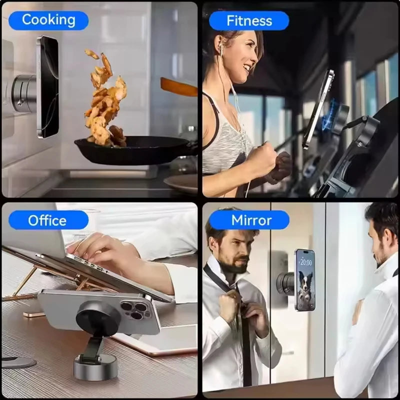 Soporte giratorio vacío magnético teléfono