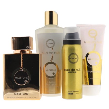 Armaf: Club De Nuit Milestone + Desodorante + Shampoo + Shower Gel EDP Set De Caballero 100ML