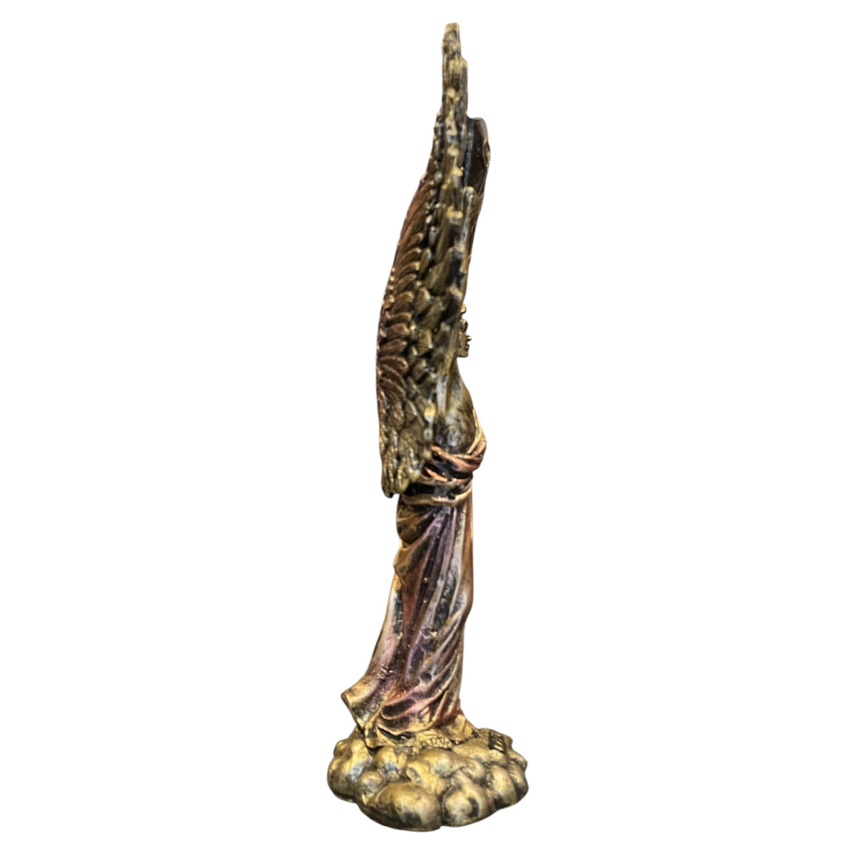 Metatron Arcangel Resina Nacional Pintado A Mano 32 Cm