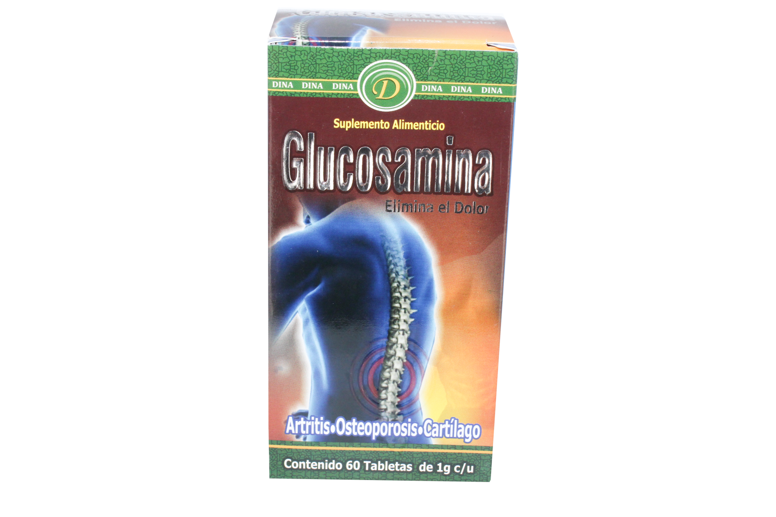 TAB GLUCOSAMINA C/60 DINA