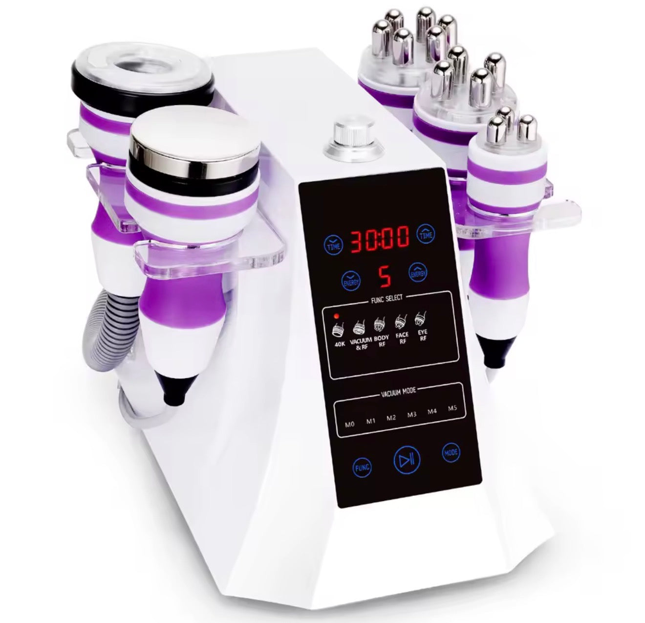 en 1 máquina de belleza de elevación de piel RF de vacío de cavitación de unoisetion