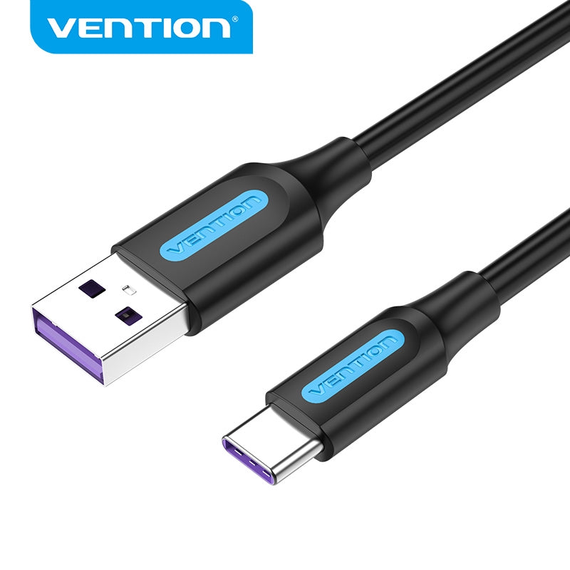 Vention 5A Tipo C Cable De Carga Rápida De Alta Velocidad 480Mbps