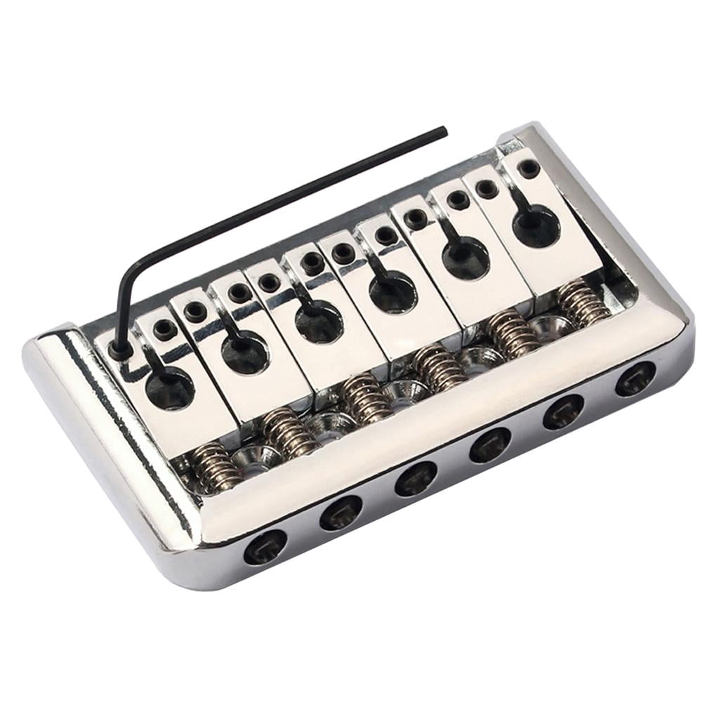 Puente fijo rígido de guitarra
