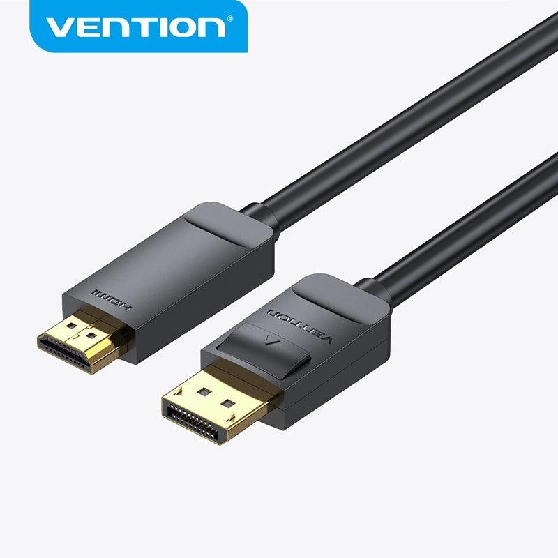 Vention DP A HDMI Cable 4k 30HZ Chapado En Oro DisplayPort Full HD