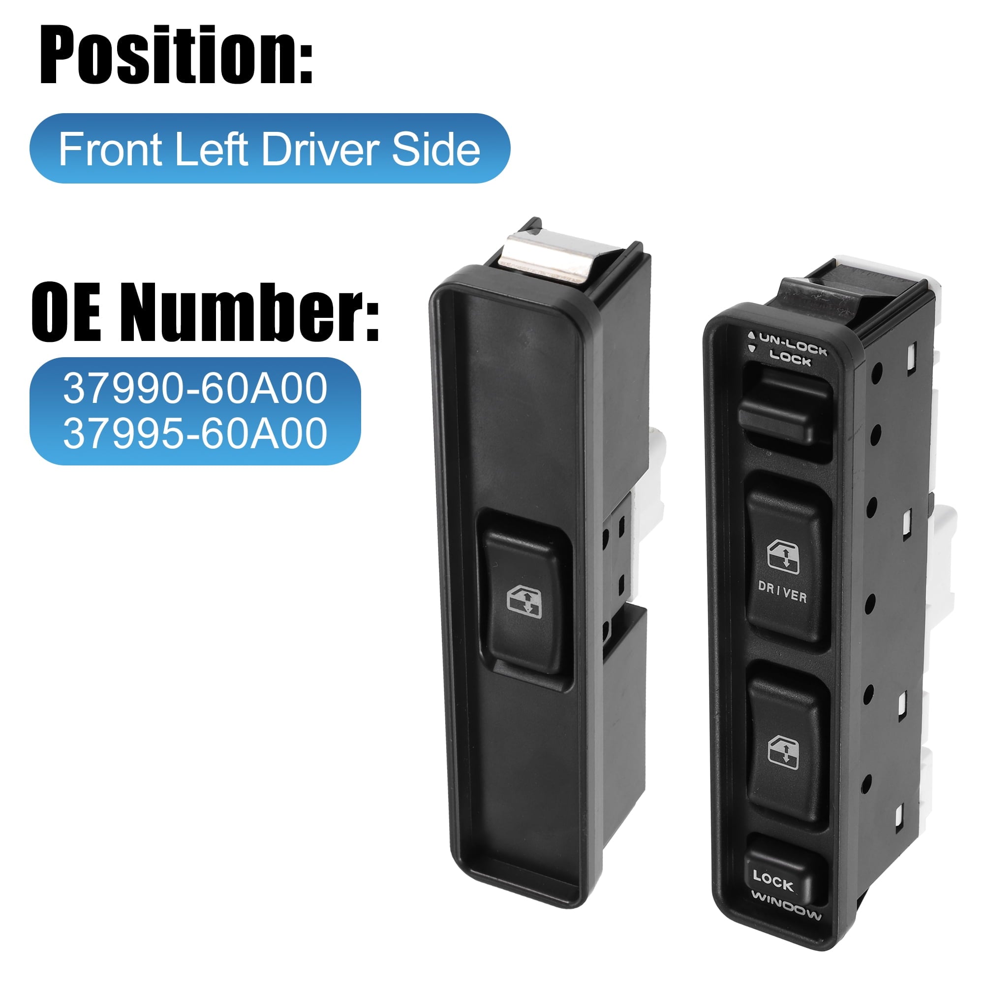 1 Juego 37990-60A00 Coche Principal Eléctrica Ventana Interruptor para Suzuki