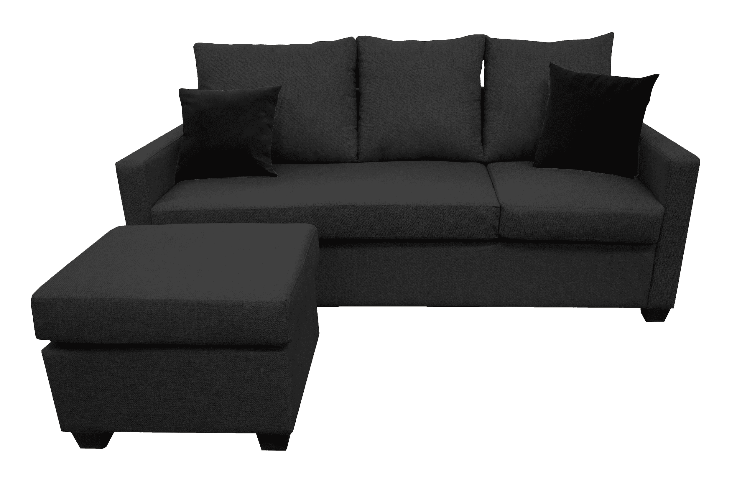 Sala Esquinera El Bazar Store Denver Gris Oxford 200x140 cm Lado derecho e Izquierdo Lino nacional Sofa
