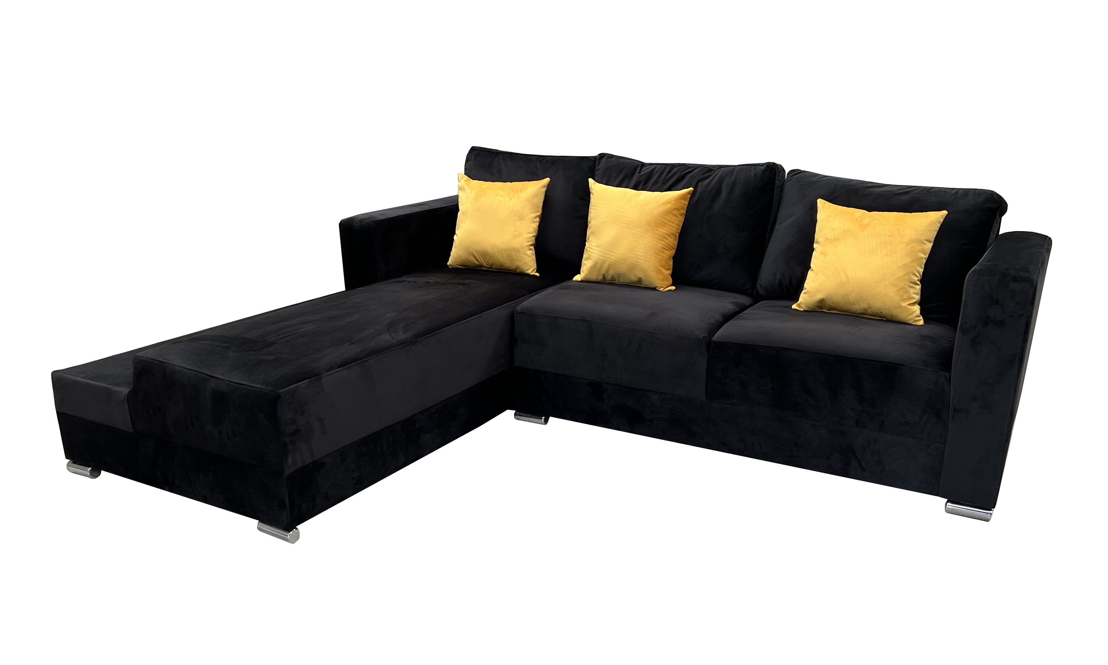 Sala esquinera El Bazar Store Aston 260x200 cm Gris Oxford Moderna en esquina