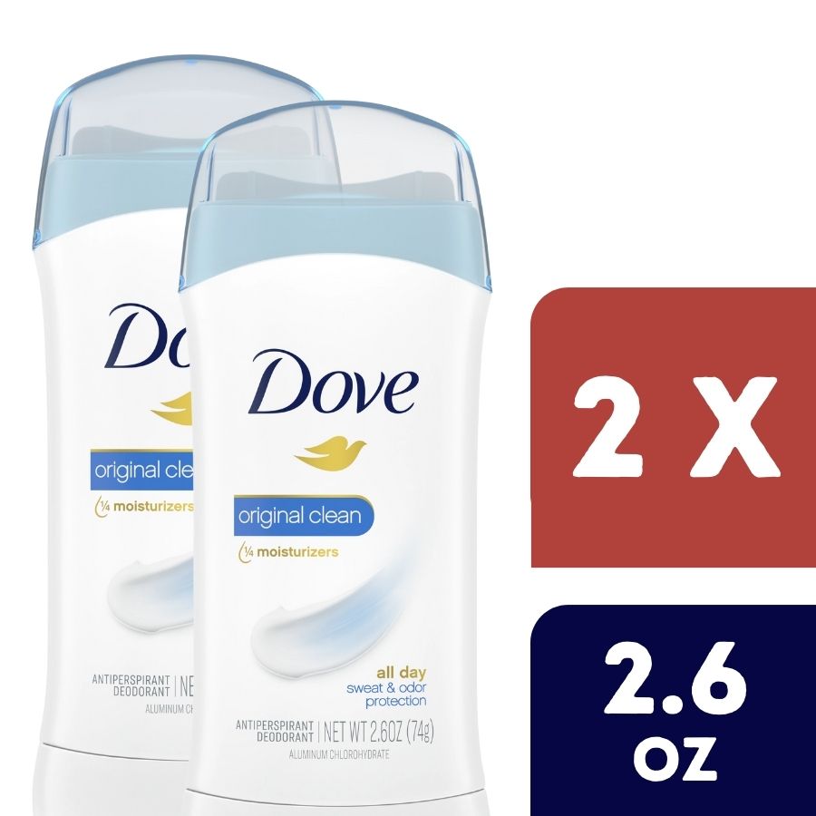 Dove Original Clean Deoderant ( 2 Pack)