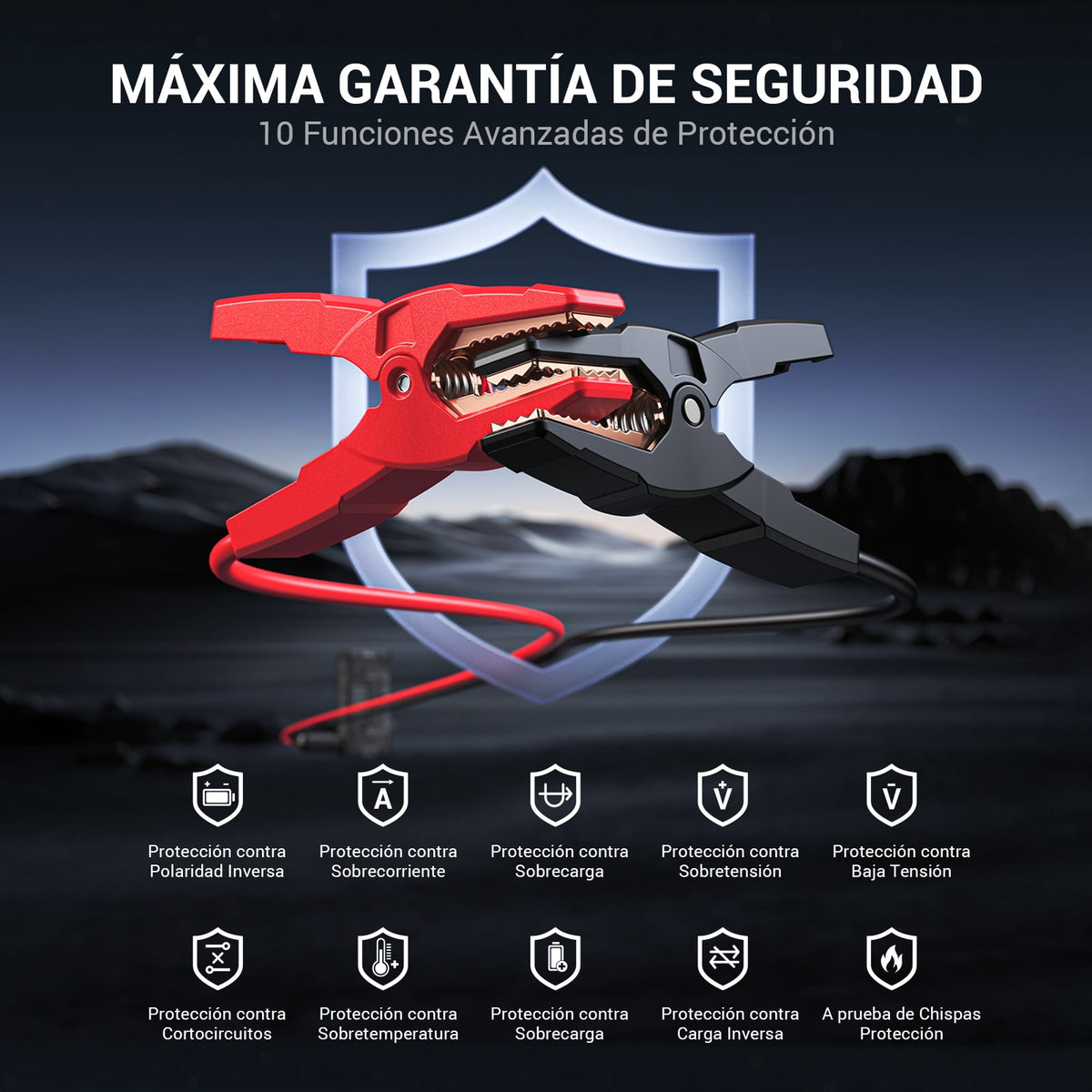 Arrancador de Auto Batería AVAPOW