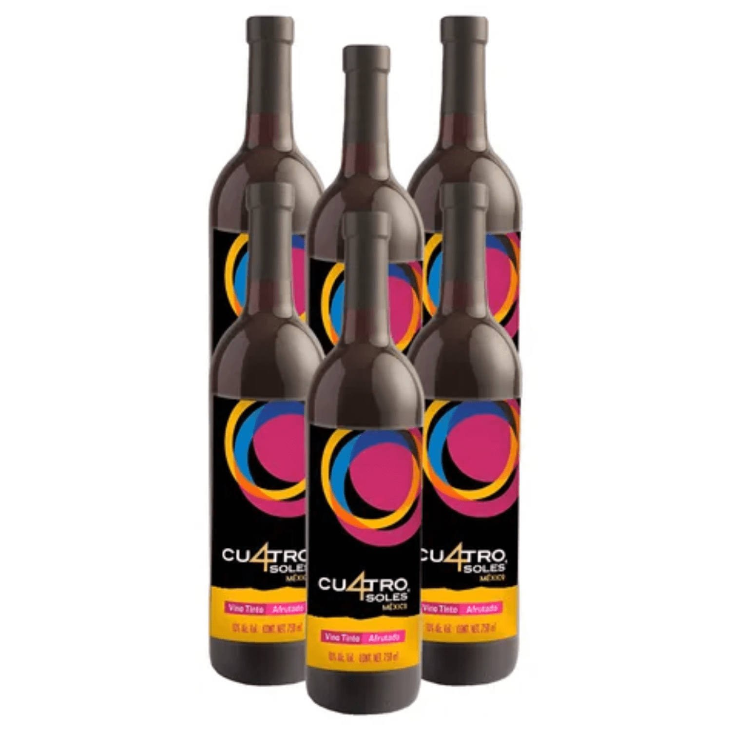 Vino Tinto Cuatro Soles Afrutado 750 ml Cuatro Soles Afrutado