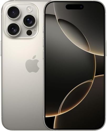 Apple iPhone 16 Pro, Titanio  semi nuevo desbloqueado