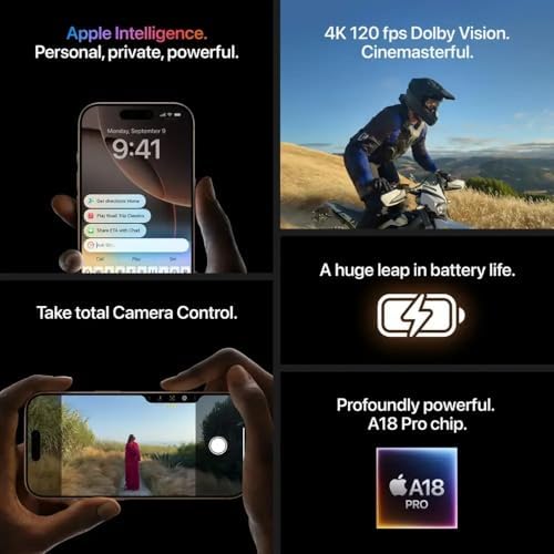 iPhone 16 Pro Max,  Titanio semi nuevo