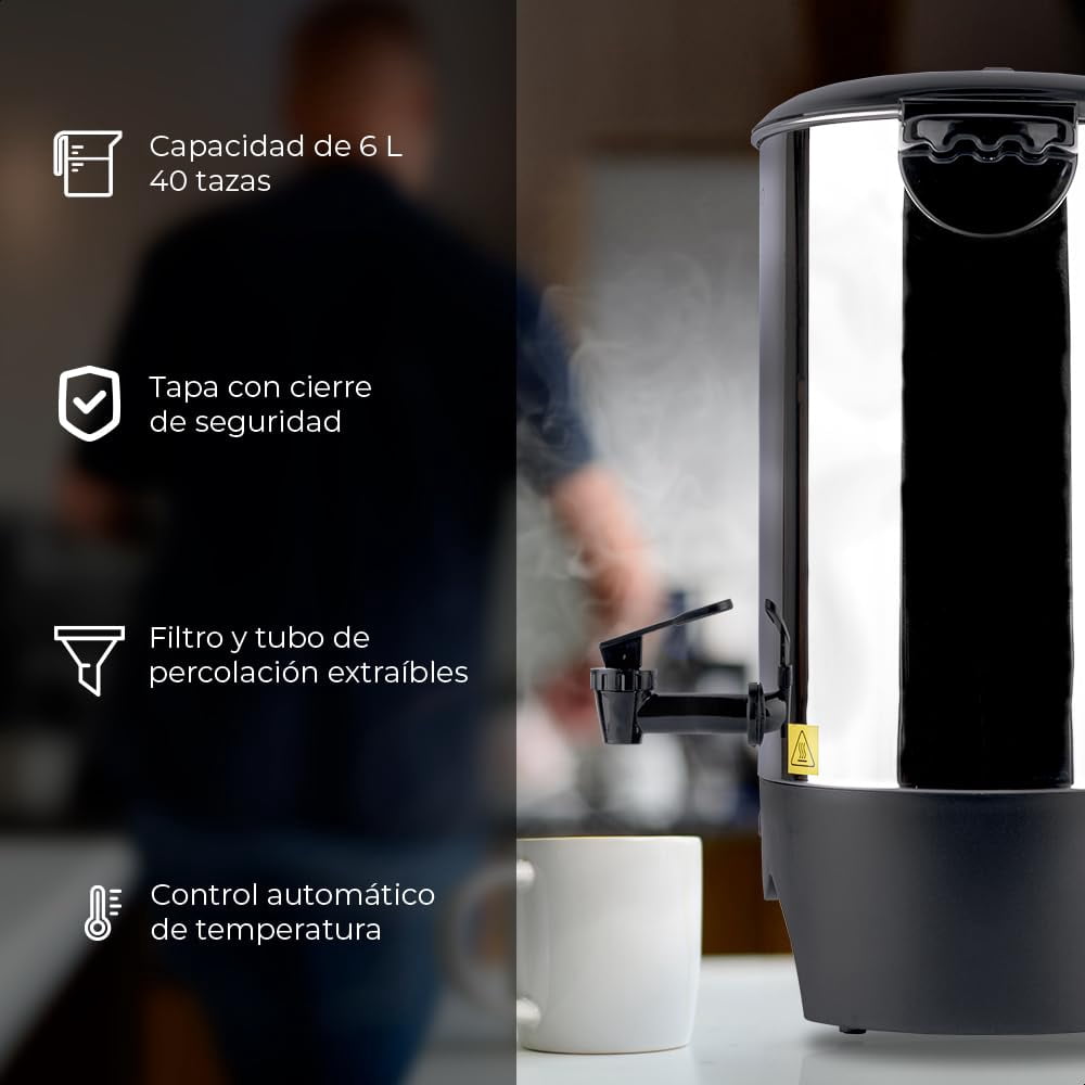 CAFETERA PERCOLADORA