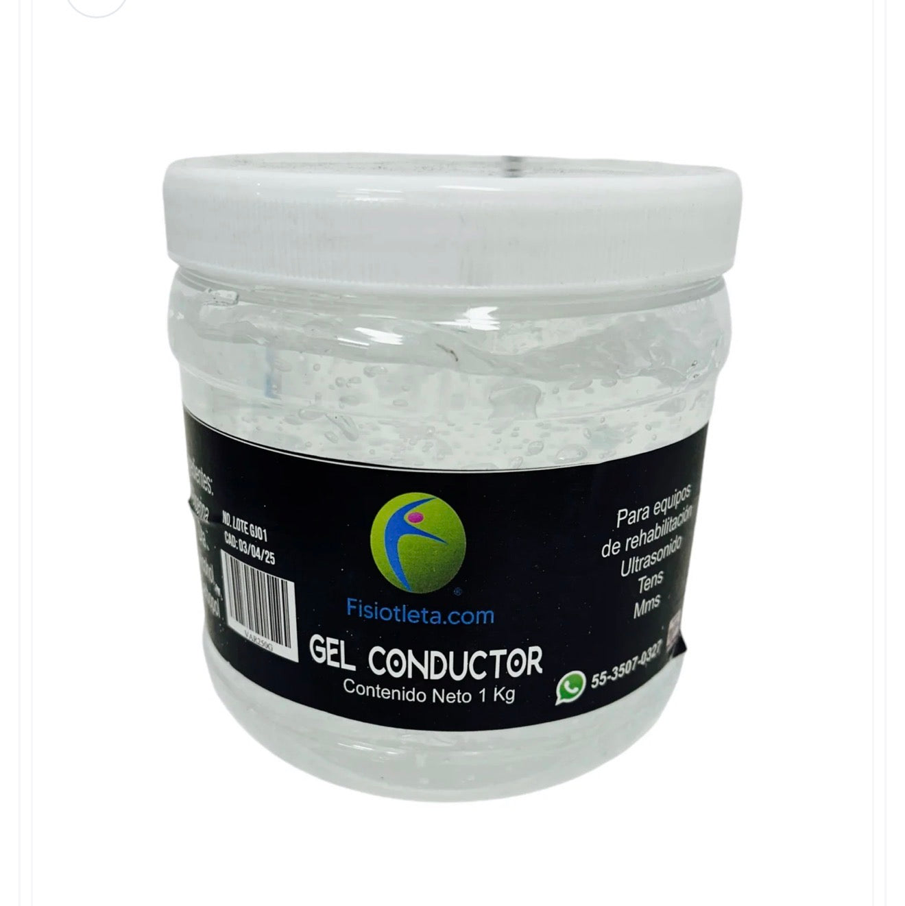Par de Gel conductor ultrasónico