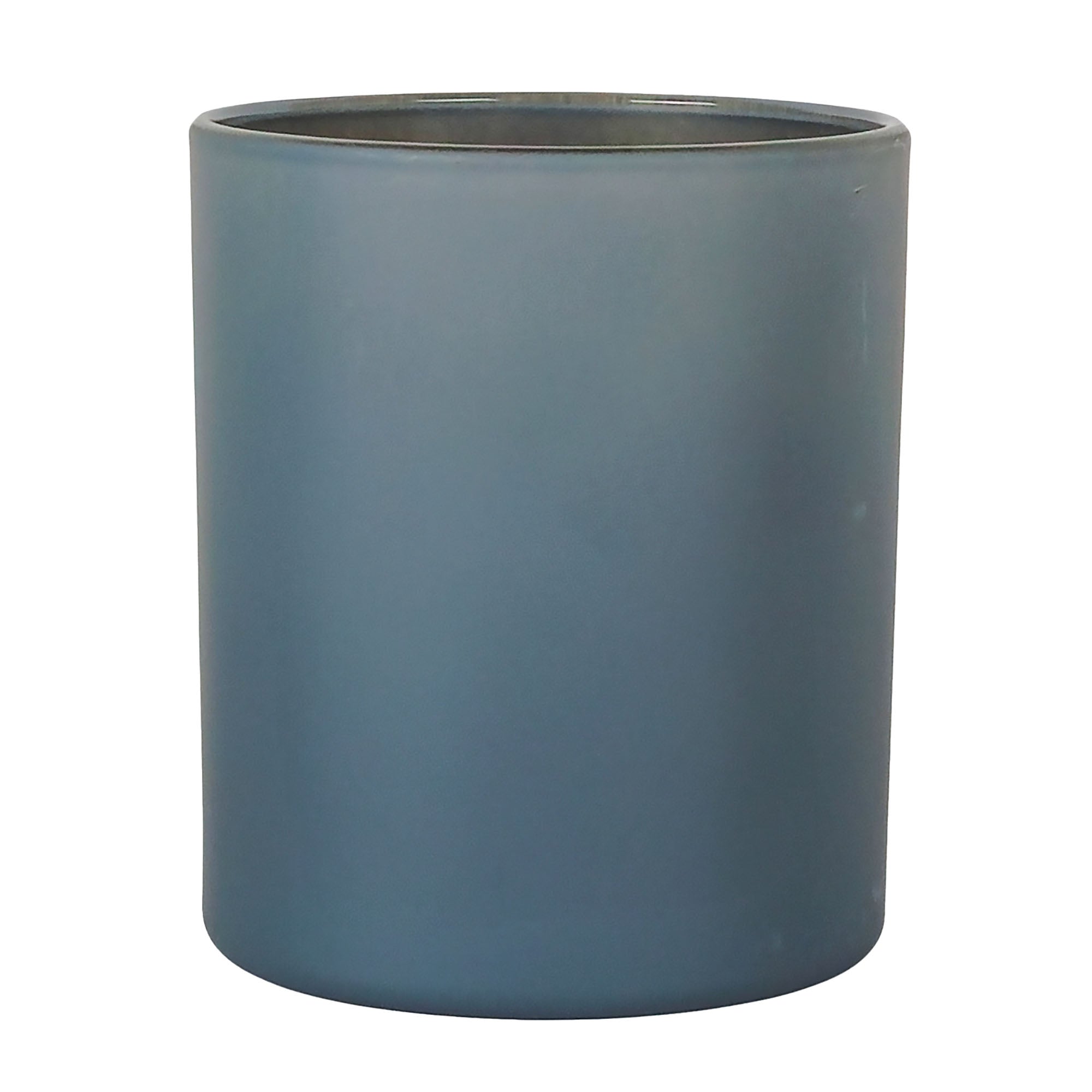 EOL - 450ml - Mónaco Vaso de vidrio para velas - Frasco Gris Carbón Mate