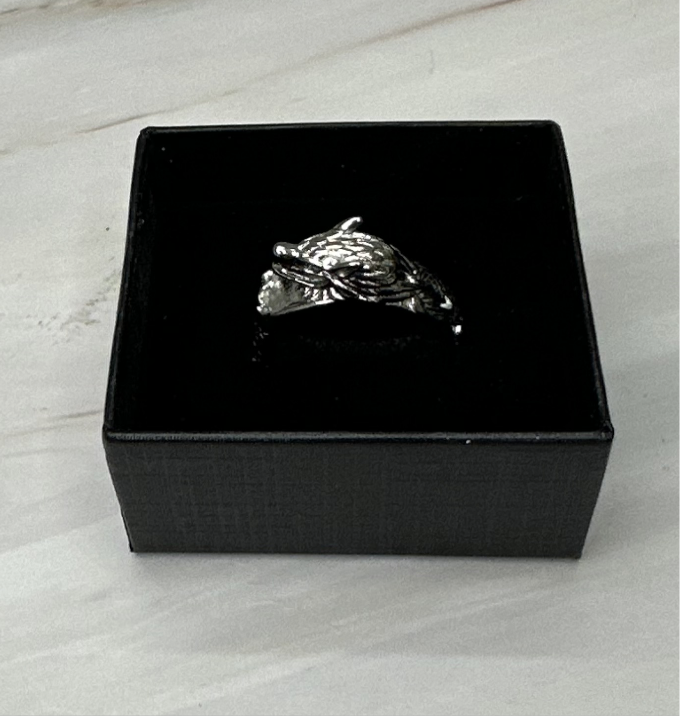 Anillo Plata Dragon