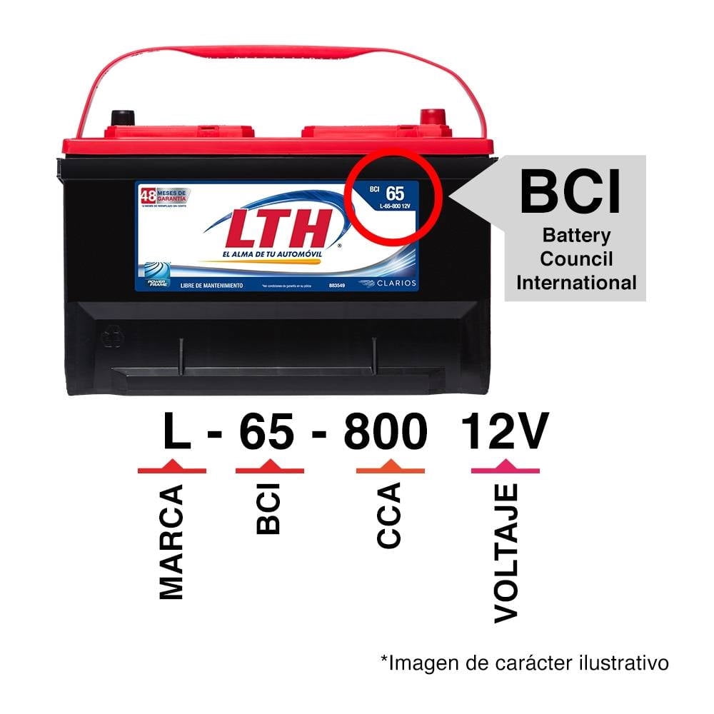 Batería para Auto LTH BCI