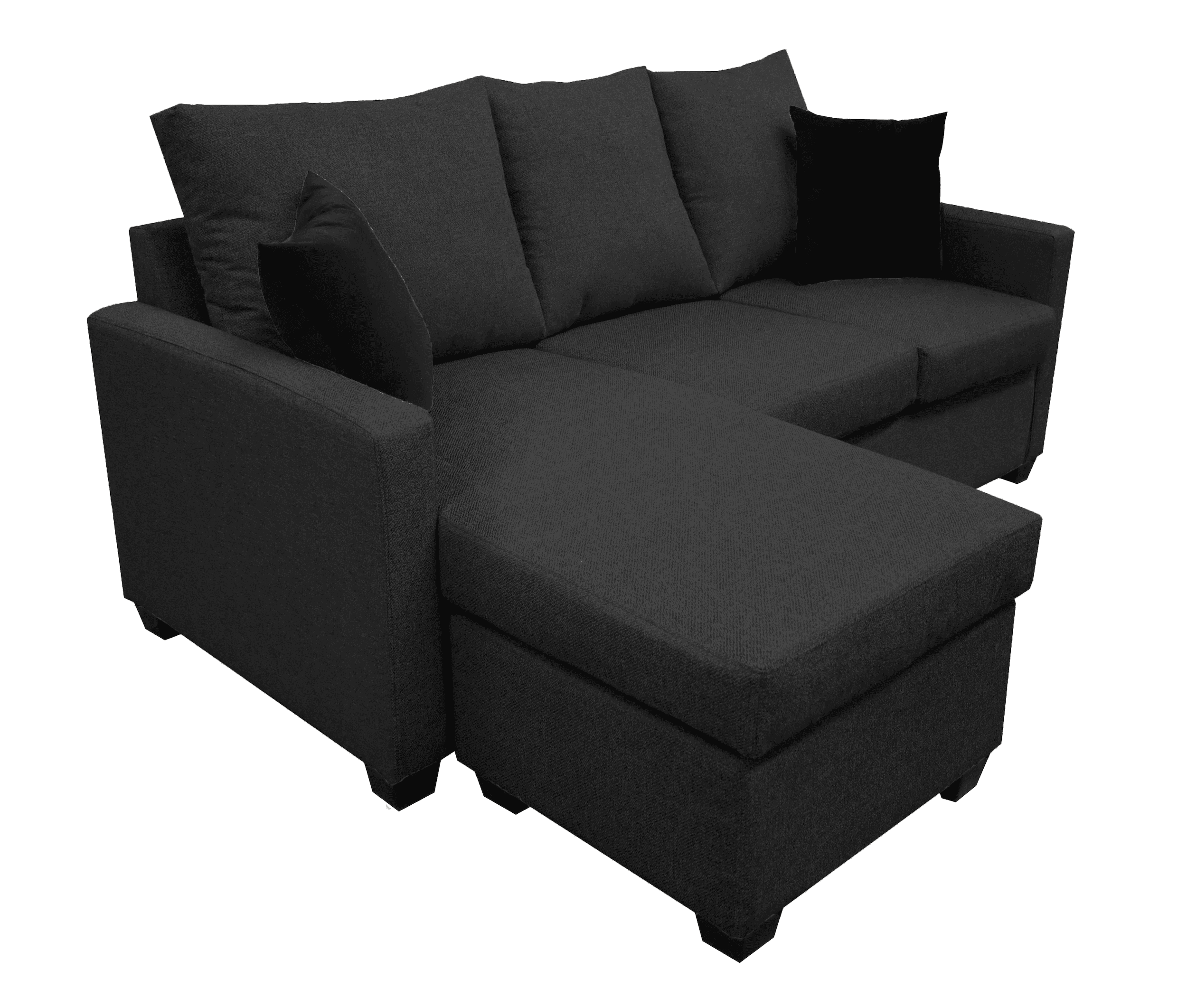 Sala Esquinera El Bazar Store Denver Gris Oxford 200x140 cm Lado derecho e Izquierdo Lino nacional Sofa