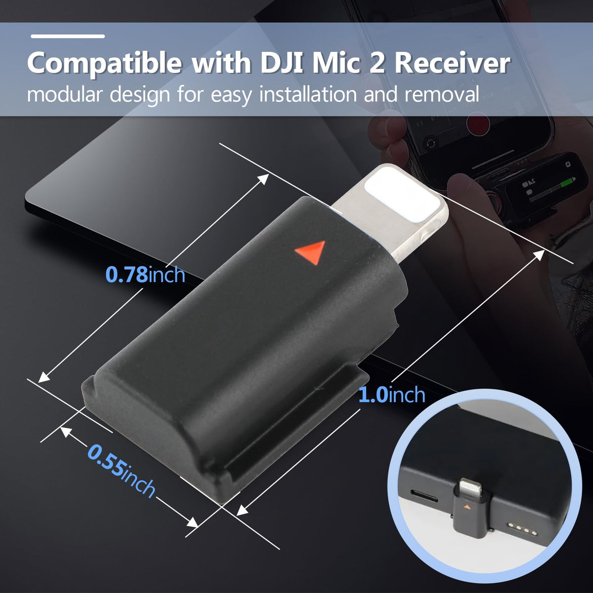 HBIHGHHONG para DJI MIC 2