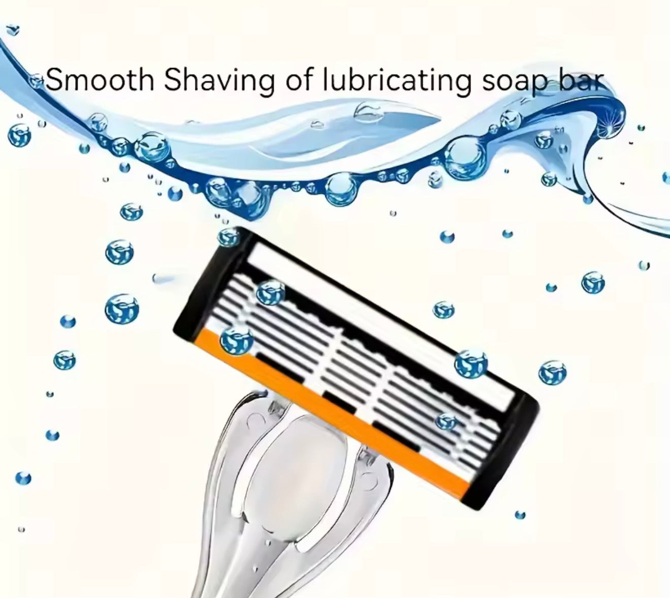 Rastrillo para afeitar 6 hojas 24 piezas