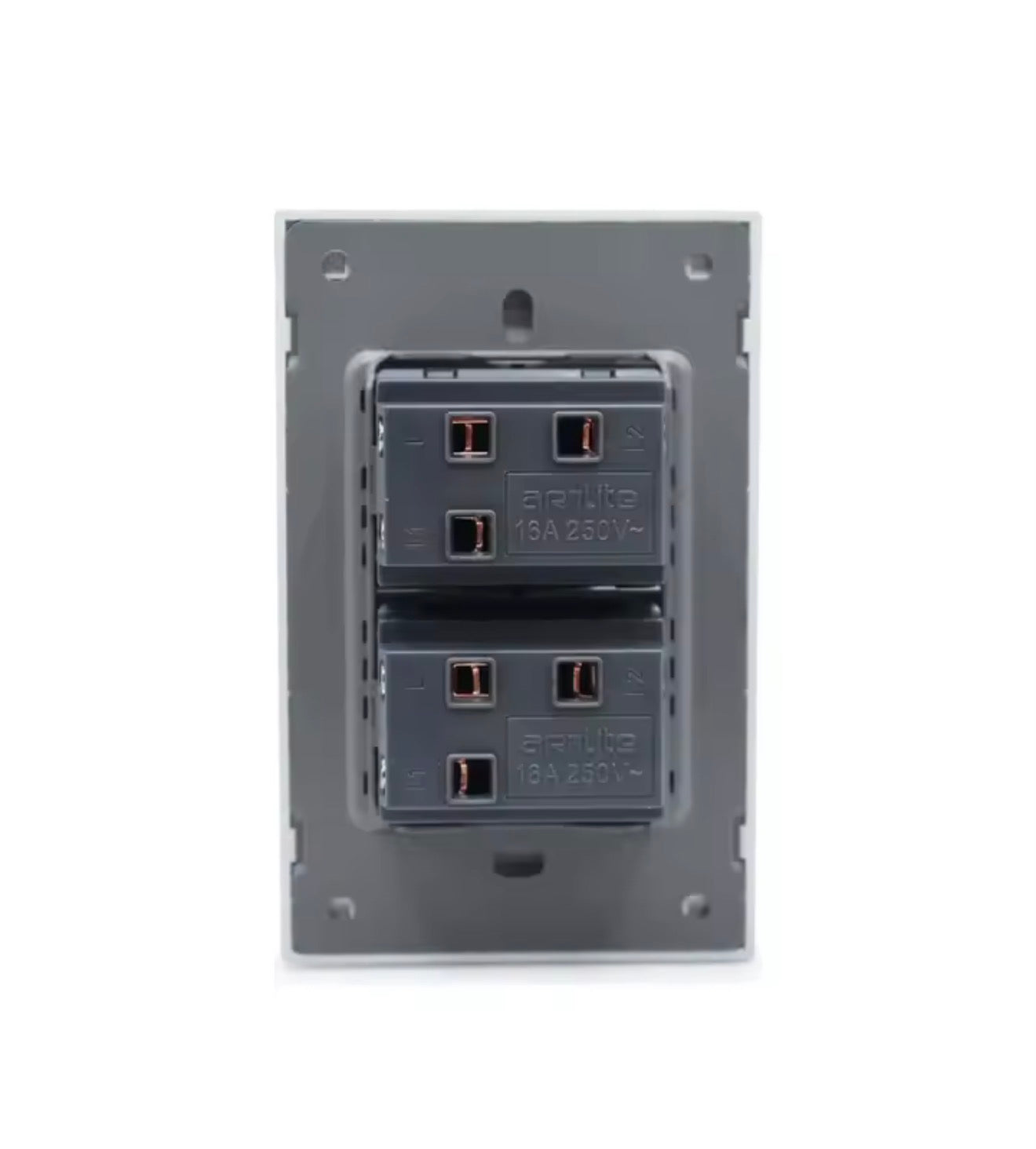 Apagador eléctrico doble