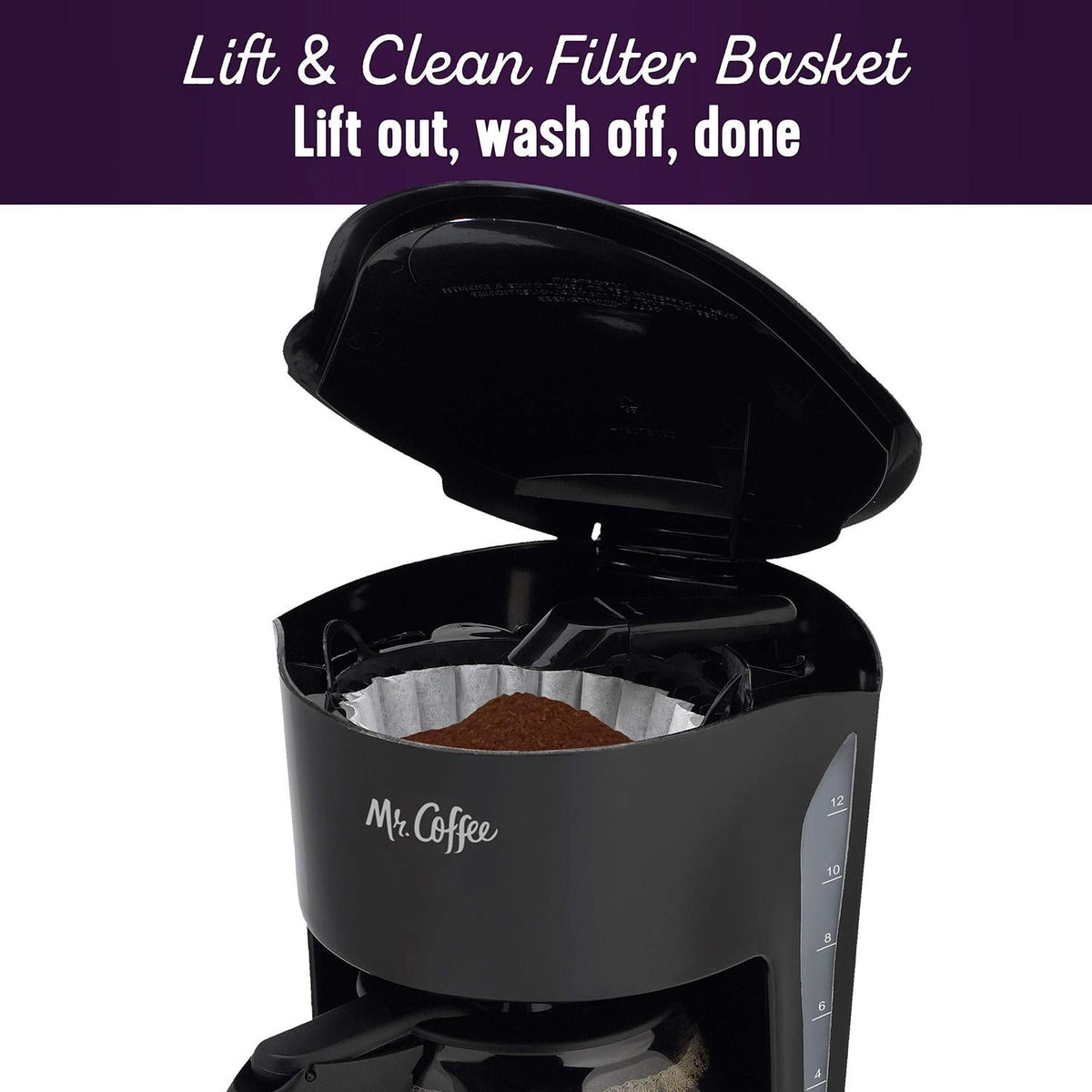 Mr. Coffee Cafetera negra