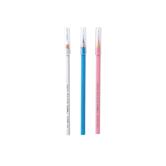 Lápices Solubles en Agua - Blanco, Rosa y Azul (Pack de 3) Clover