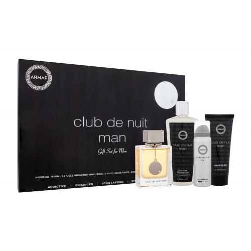 Armaf: Club De Nuit Man EDT 105 ML+ Shower Gel 100ML + Perfume Bodyspray 50ML + Shampoo 250ML EDT Set De Caballero 105ML