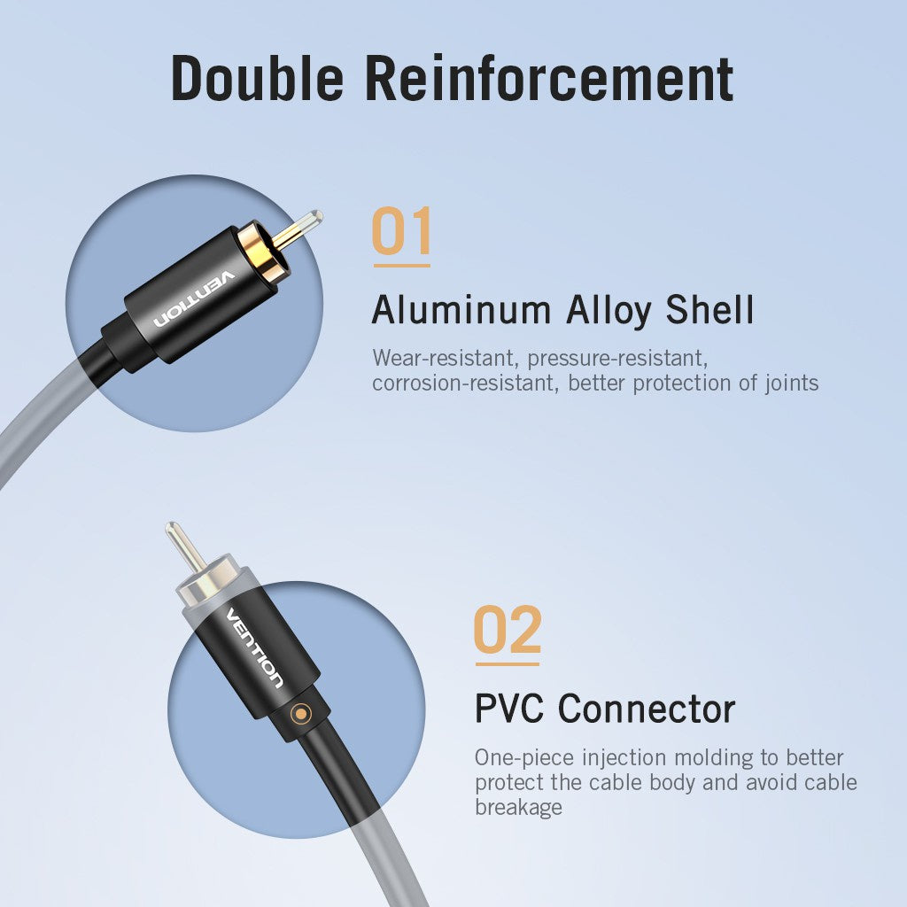 Vention RCA Cable De Audio 1m 1.5m