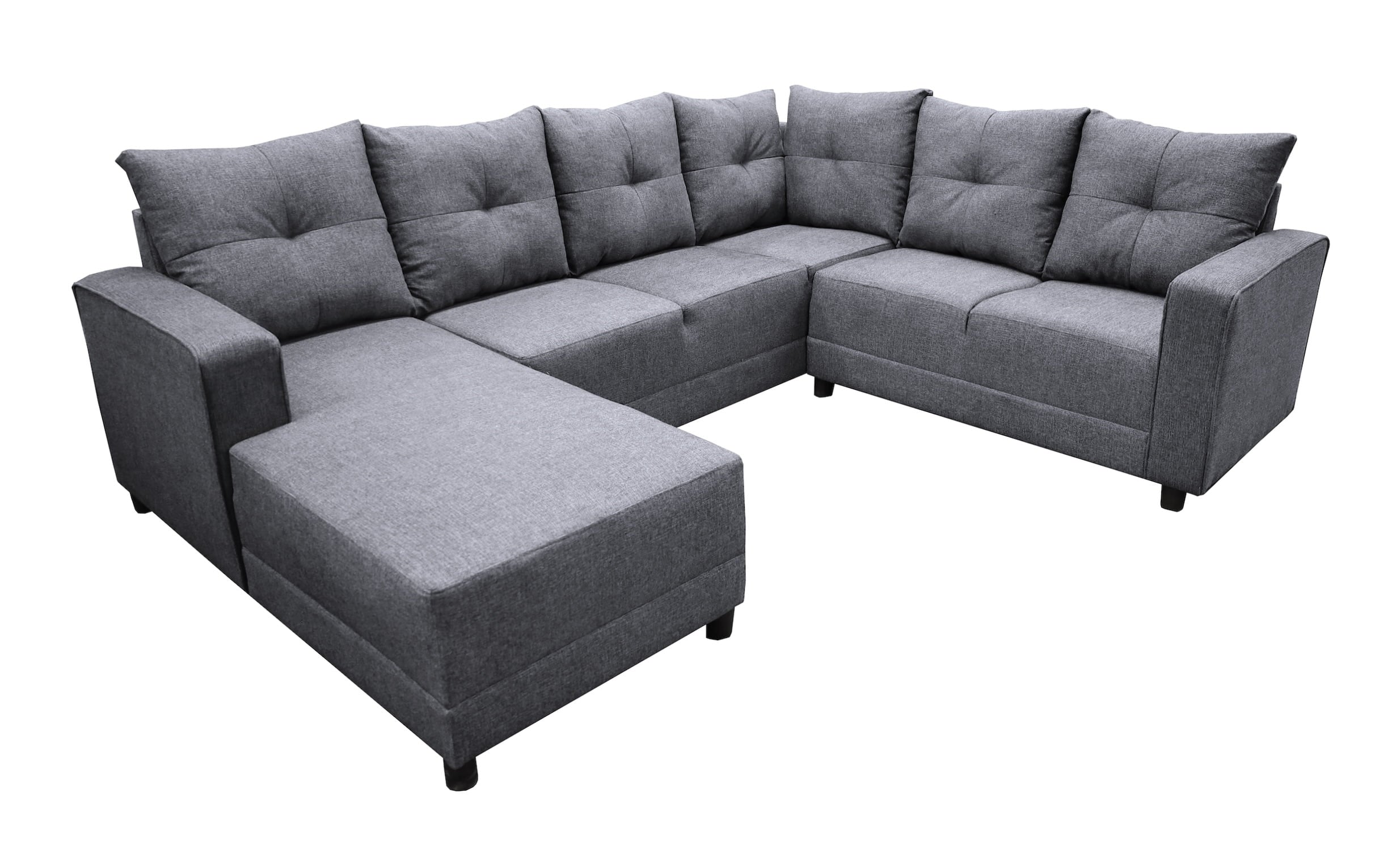 Sala Esquinera en U El Bazar Store Hera Gris Plata 160x275x215 cm