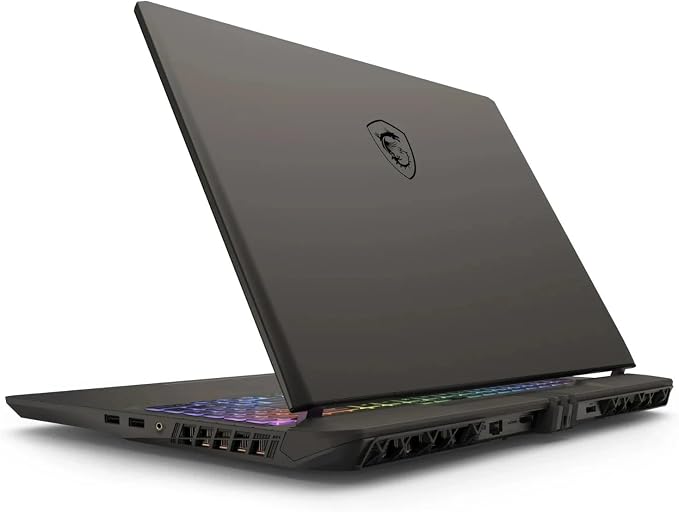 msi Vector 16 HX AI 16 pulgadas 2560 x 1600 240Hz visualización portátil para juegos, AMD Ryzen 9 8940HX (16 núcleos, 2.4-5.3 GHz), NVIDIA RTX 5070 Ti 12GB GDDR7, 32GB RAM, 1TB NVMe SSD, Windows 1 1