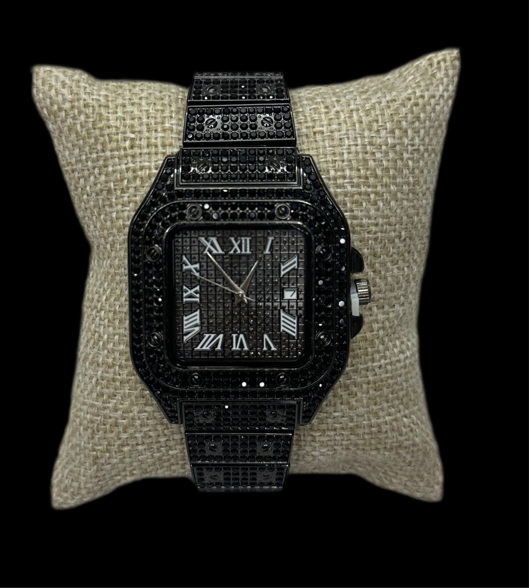 Reloj Crtr Full Iced Negro
