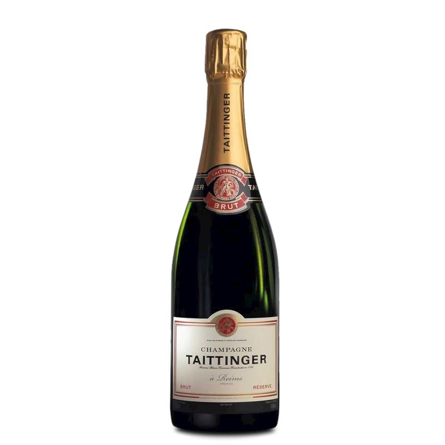 Caja de 3 Champagne Taittinger Brut Reserve 750 ml