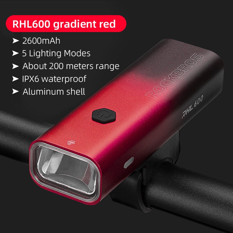 Luz De Bicicleta 600