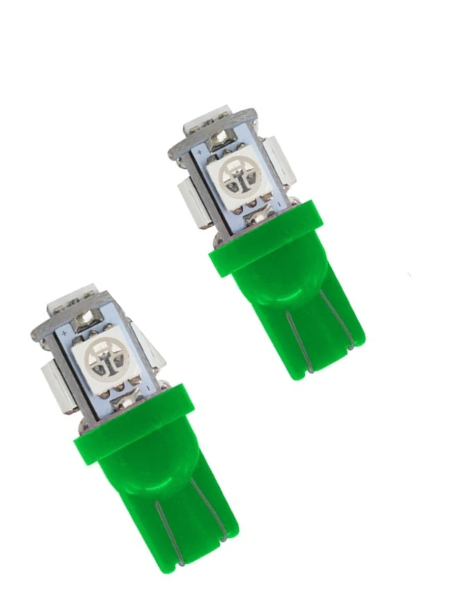Focos LED T10 tipo pellizco para coche o moto universales