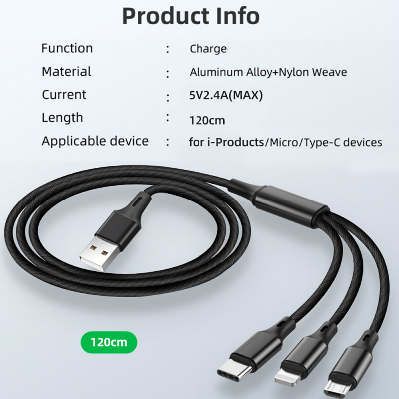 Lightning Cable De Carga Rápida