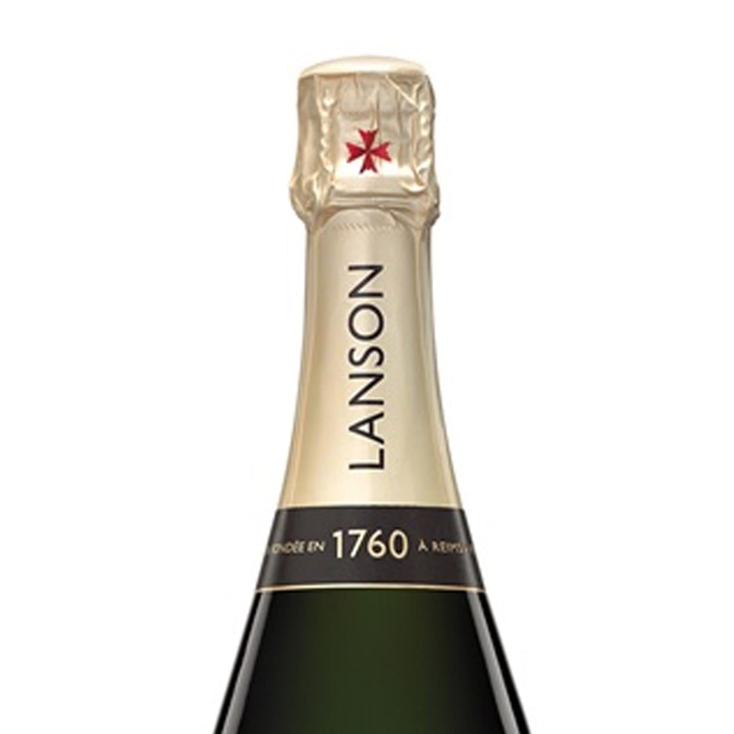 Pack de 6 Champagne Lanson Blanck Label C/E 750 ml
