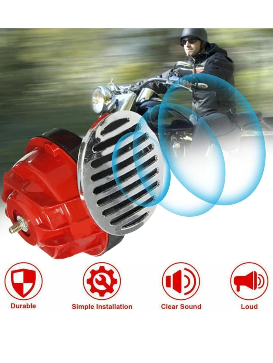 Claxón Corneta bocina 300db para coche motocicleta