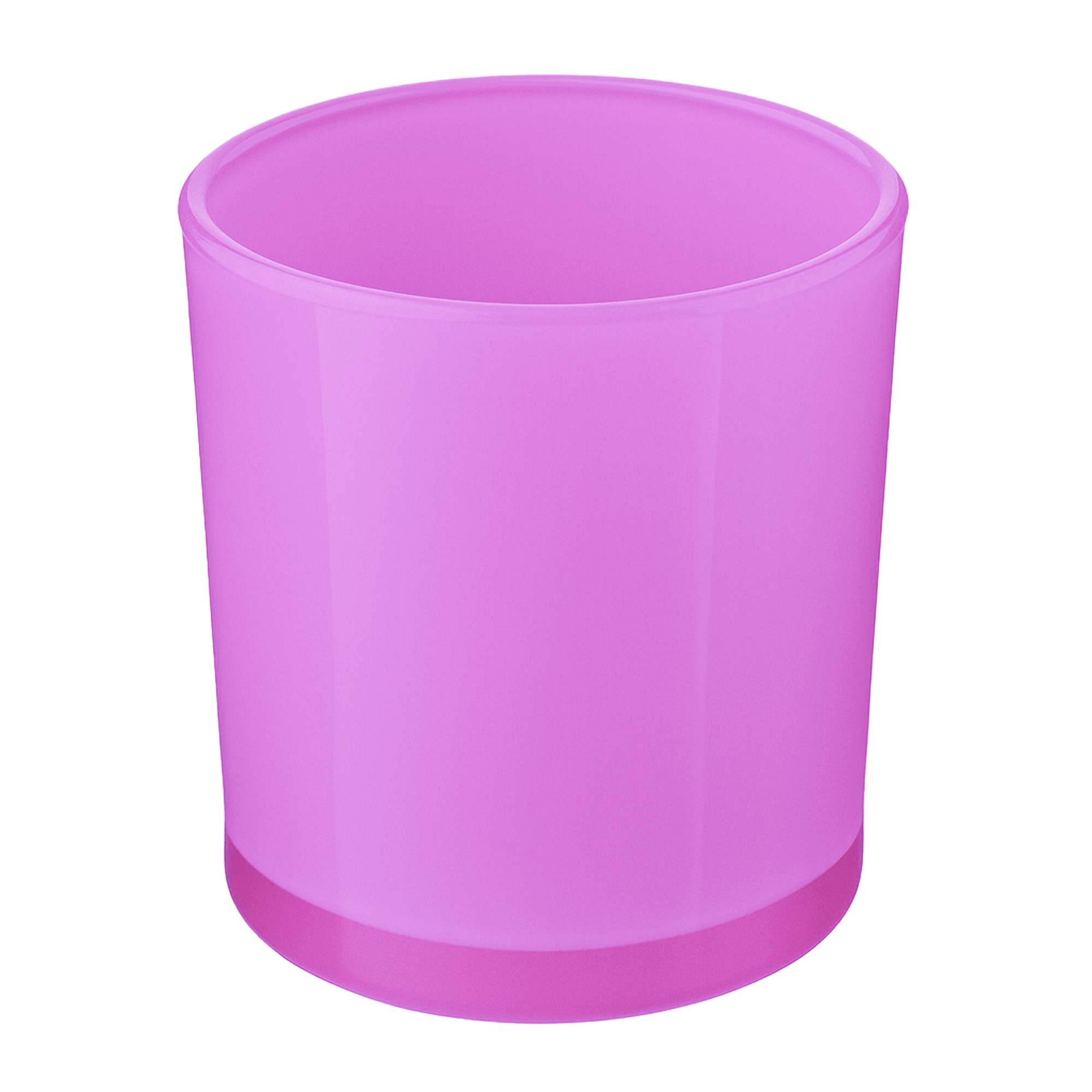 EOL - 560ml - Mónaco Vaso de vidrio para velas - Frasco Fucsia Rosa Brillante