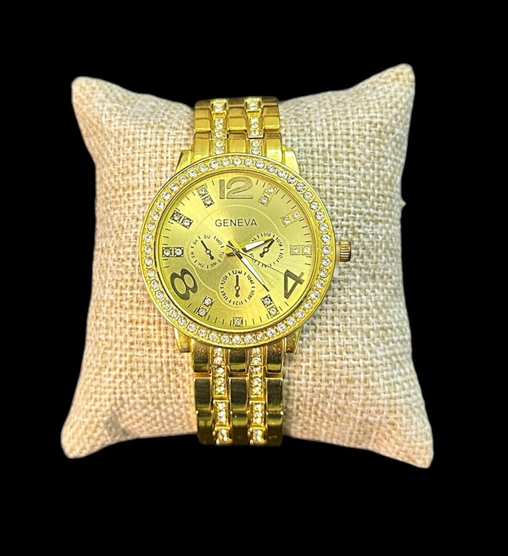 Reloj Mid-Ice Geneva Dorado