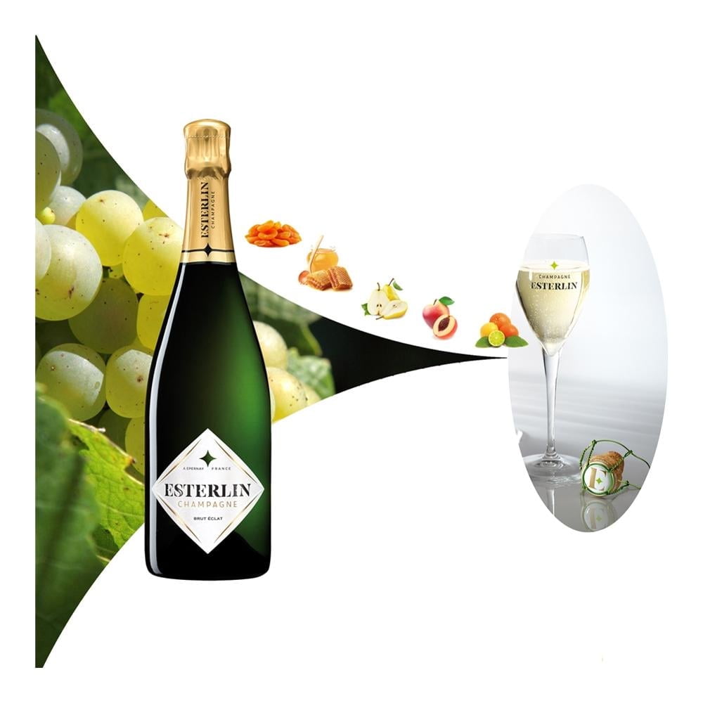 Champagne Esterlin Brut Éclat 750 ml