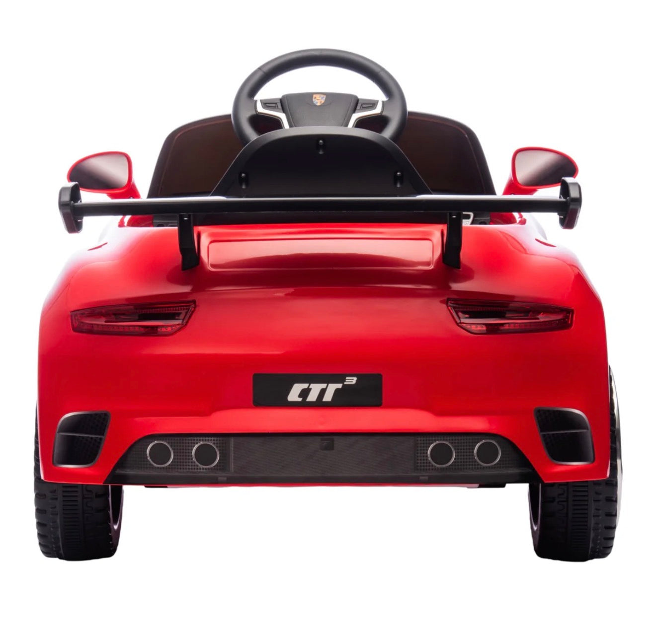 Carro Eléctrico Montable Tipo Deportivo Porsche Con Luces
