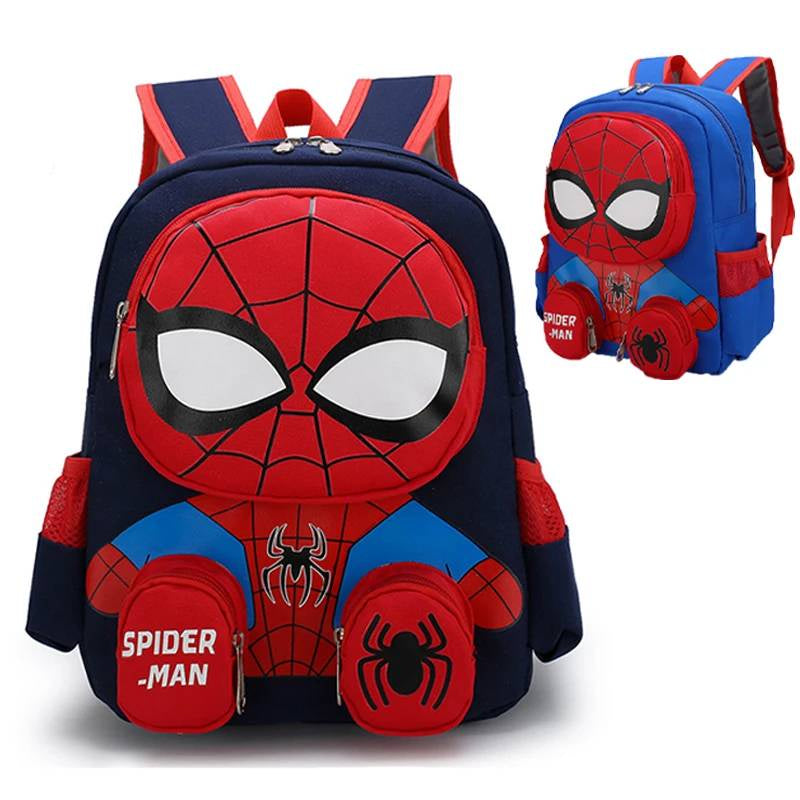 3D De Dibujos Animados Spiderman Mochila