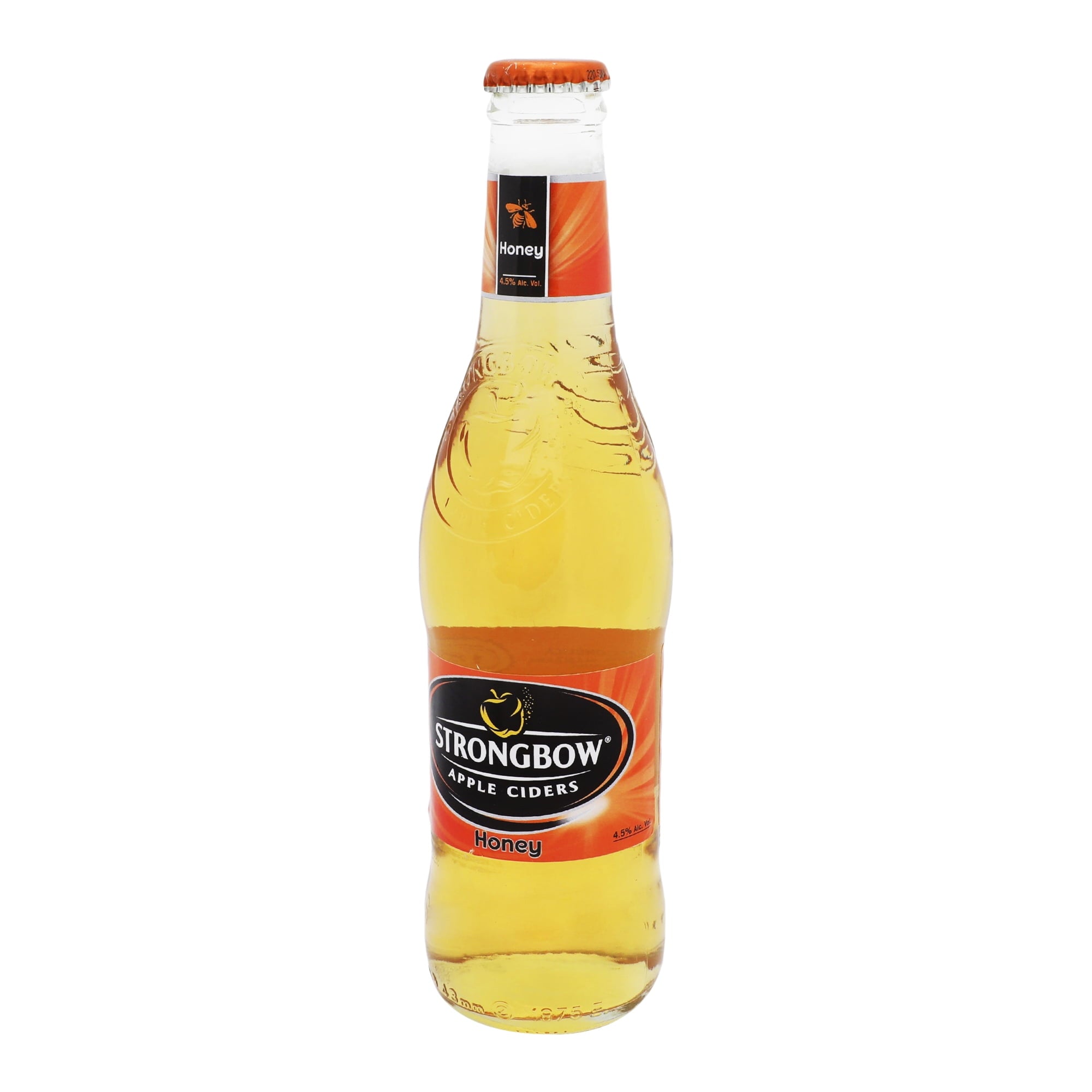 Bebida alcohólica Strongbow de manzana sabor a miel 330 ml