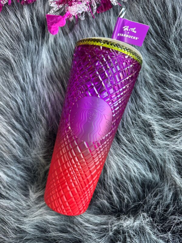 STARBUCKS 2024 Shae Anthony She X This Purple and Red Tumbler