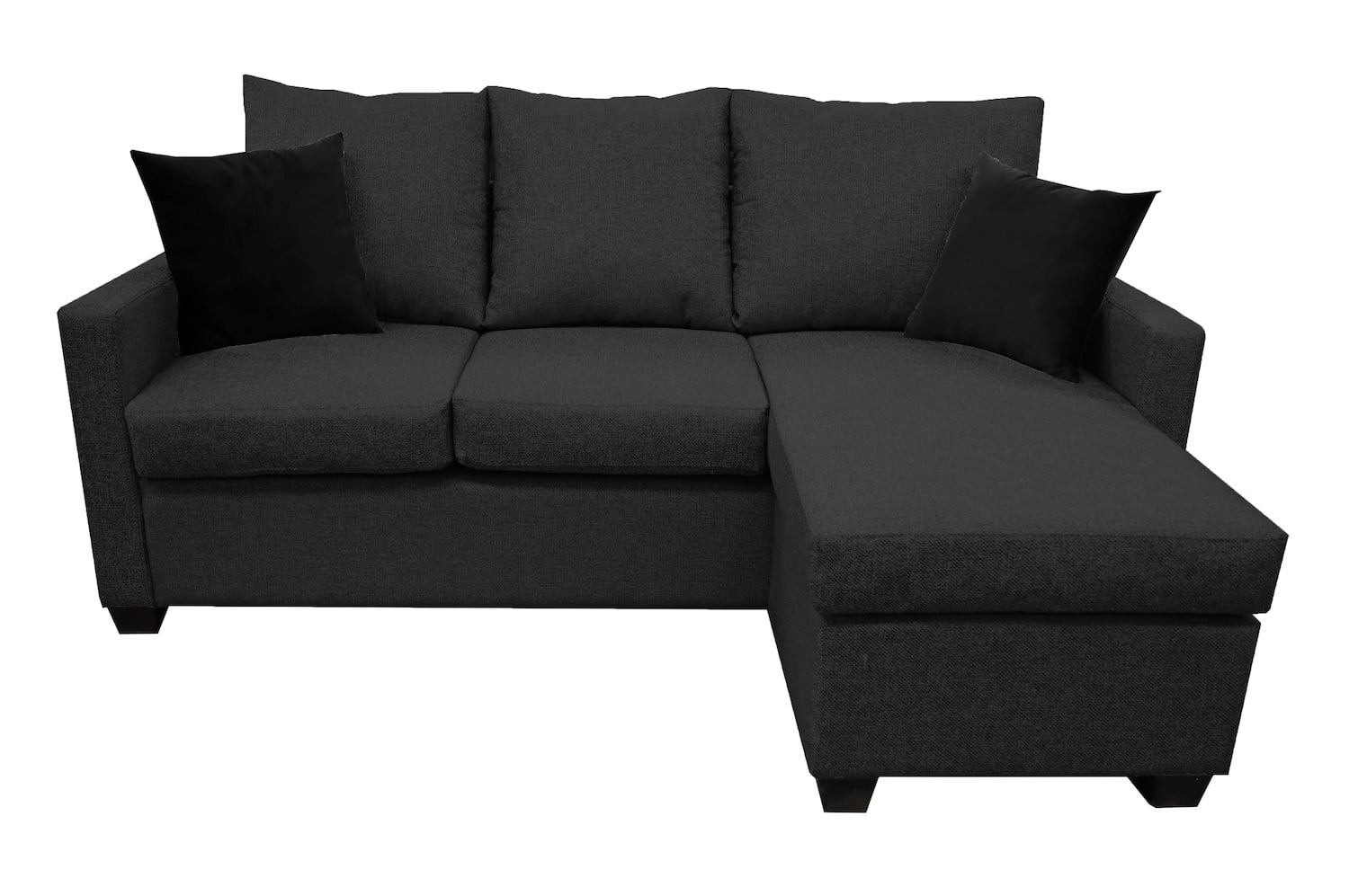 Sala Esquinera El Bazar Store Denver Gris Oxford 200x140 cm Lado derecho e Izquierdo Lino nacional Sofa